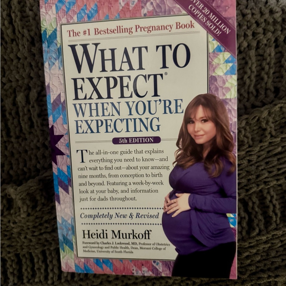NWOT What to Expect When You're Expecting Book